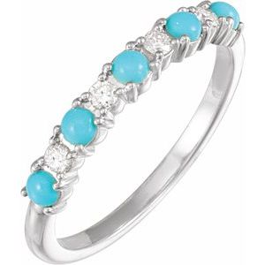 Accented Cabochon Ring