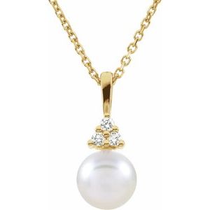 Accented Pearl Pendant