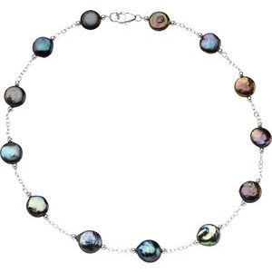Pearl Station Necklace