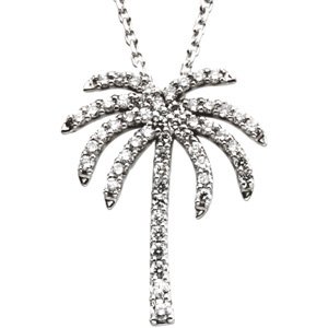 Palm Tree Necklace