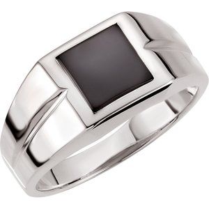 Bezel-Set Cabochon Ring