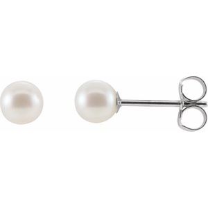 Pearl Stud Earrings