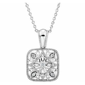 Granulated Filigree Necklace