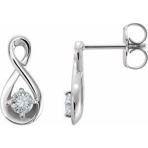 Infinity-Inspired Earrings