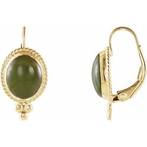 Cabochon Earrings