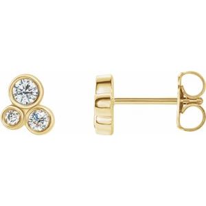Geometric Cluster Earrings