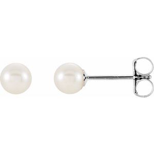 Pearl Stud Earrings