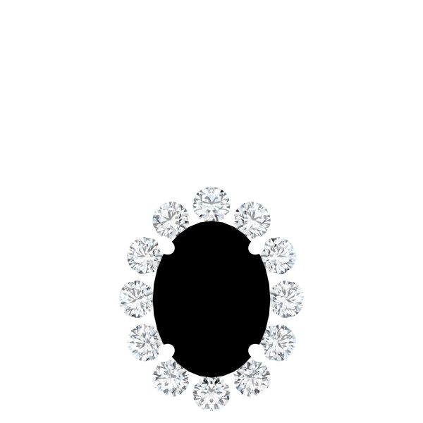 Halo-Style Necklace or Pendant