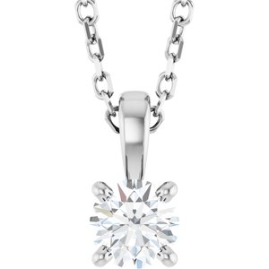 Solitaire Necklace or Pendant