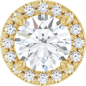 Halo-Style Pendant