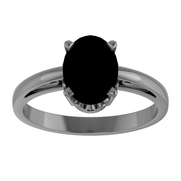 Scroll Setting® Solitaire Ring - Image 3