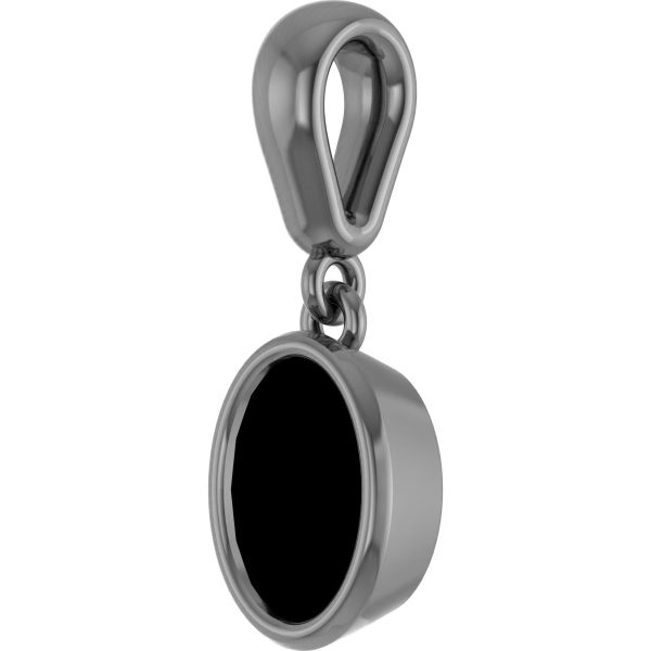Bezel-Set Pendant - Image 2