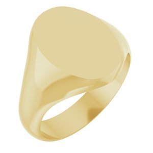 Oval Signet Ring