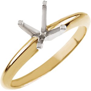 Lightweight Solitaire Engagement Ring