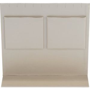 Brushed Leatherette 10-Slot Necklace Stand - Image 3