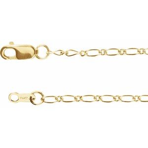1.5 mm Figaro Chain