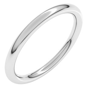Comfort-Fit Full Round Band