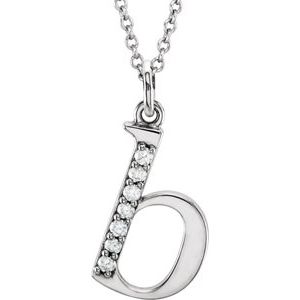 Initial Necklace or Pendant