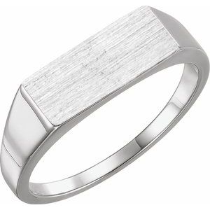 Rectangle Signet Ring