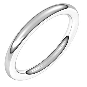 Comfort-Fit Full Round Band
