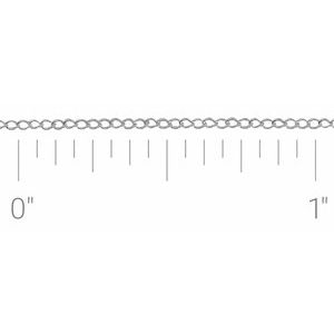 1 mm Curb Chain