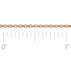 1.4 mm Diamond-Cut Cable Chain