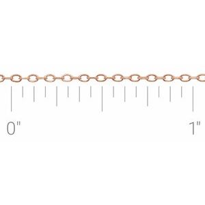 .80 mm Diamond-Cut Cable Chain
