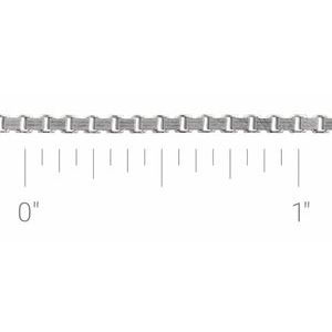 1.75 mm Diamond-Cut Box Chain