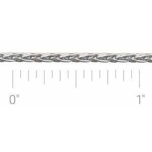 1.05 mm Diamond-Cut Wheat Chain
