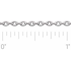 Diamond-Cut Cable Chain