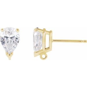 Basket Stud Earring Top