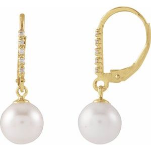 Accented Pearl Earrings