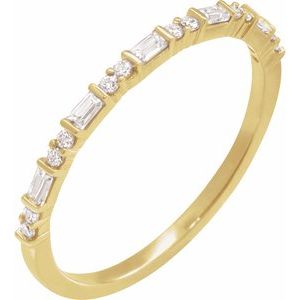Stackable Accented Ring