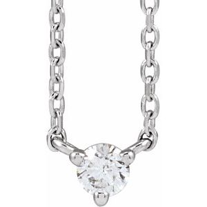 Round 3-Prong Necklace or Center