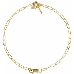 Cross Charm Bracelet