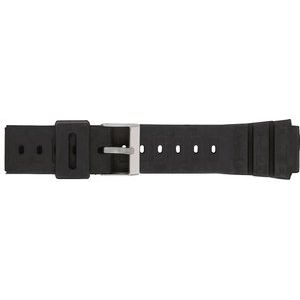 20 mm Black Polyurethane Diver Watch Band