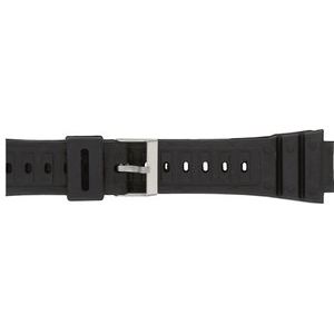 18 mm Black Polyurethane Diver Watch Band