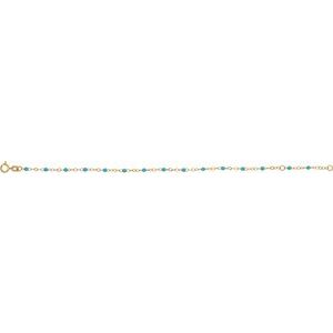 2 mm Enamel Bead Adjustable Chain - Image 3