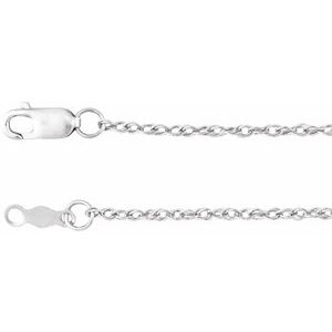 1.25 mm Rope Chain