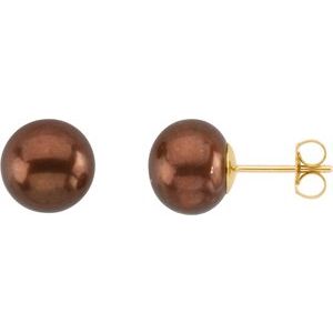 Pearl Stud Earrings