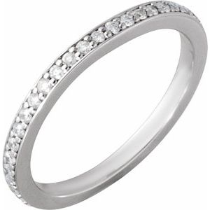 Half-Bezel Solitaire Engagement Ring or Band
