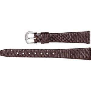 Leather Flat Lizard Grain Watch Band - Image 2