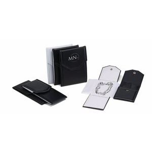 Matte Leatherette Folder Collection Necklace Folders - Image 3