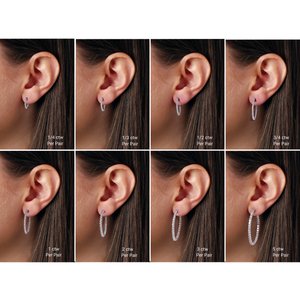 Inside-Outside Hoop Earrings - Image 3