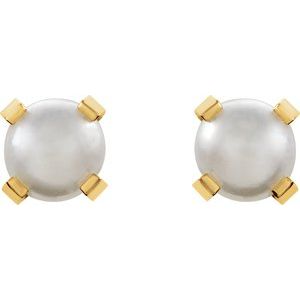 Imitation Pearl Inverness?? Piercing Earrings - Image 2