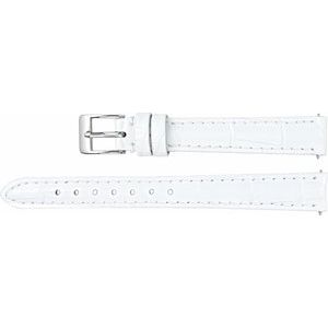 Leather Matte Alligator Grain Padded Watch Band