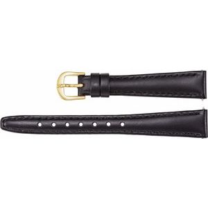 Leather Saddle Padded Watch Band