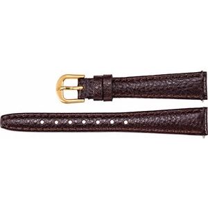 Leather Textured Calf Semi-Padded Watch Band