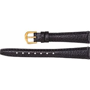 Leather Textured Calf Semi-Padded Watch Band