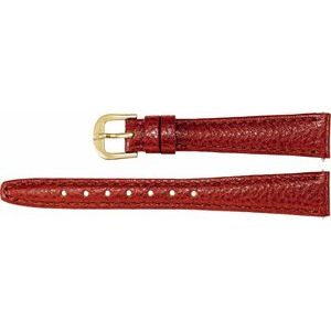 Leather Textured Calf Semi-Padded Watch Band